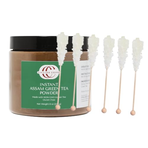 Instant Green Tea + Sugar Sticks | Fresh, Fast, Flavorful image 4