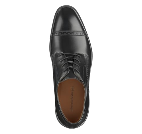 Johnston & Murphy Men’s Ronan Cap Toe Shoes | Dress Shoes for Men | High Rebound Outsole | Leather Upper & Lining | Removable, Molded Cushioned Insole2