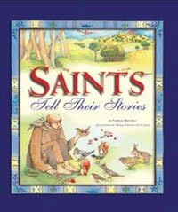 Rosaries Saints Gift Set - Includes Saints Tell Their Story book and a Mary & Cross 16" Necklace with an Our Lady Holy Card - Gift ideas Communion, Reconciliation