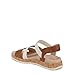 Dr. Scholl's Womens Isle Fun Flat Sandal Honey Brown 8 M