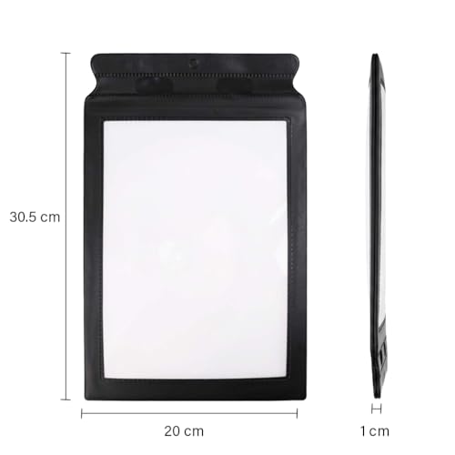 Image of oddpod A4 Big Size Fresnel Lens & Flexible Plastic 3X Magnifying Sheet with Frame - Pack of 1 piece