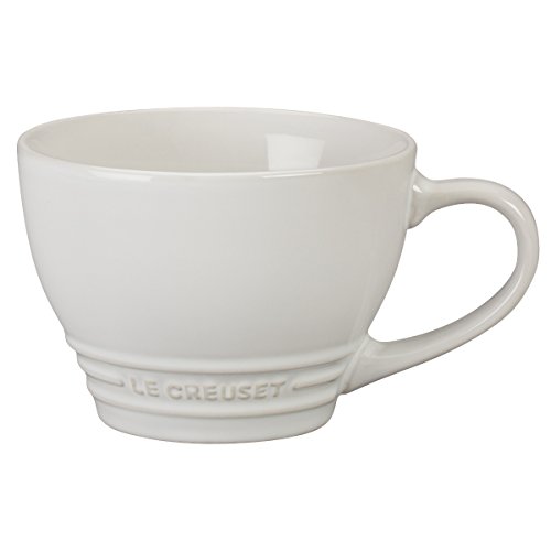 Le Creuset Stoneware Bistro Mug, 14 oz., White
