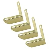 Photo Gallery zilimontt 4 gambe per mobili in metallo resistente, per divani, armadi, tavoli e scaffali, piedini triangolari in ferro per stabilità e supporto, facile installazione fai da te, (oro) Photo Gallery zilimontt 4 gambe per mobili in metallo resistente, per divani, armadi, tavoli e scaffali, piedini triangolari in ferro per stabilità e supporto, facile installazione fai da te, (oro)