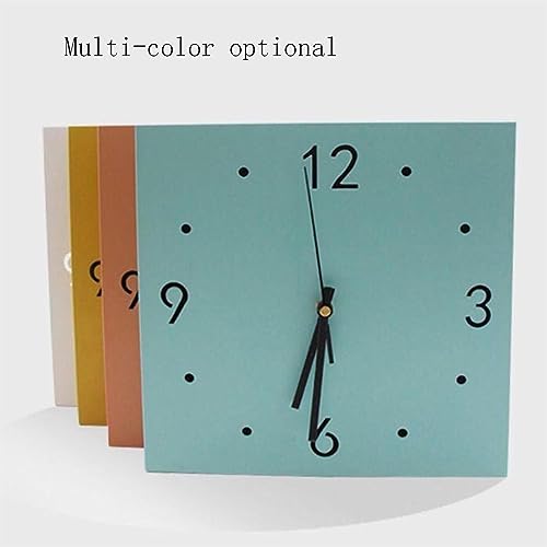 Horloge murale d'angle double face lumineuse sans tic-tac - 6