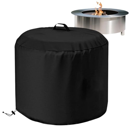 Housse pour feu de camp rond extérieur en tissu Oxford imperméable - 8