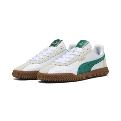 PUMA Tenis Unisex Club Kayzer OG, Puma Blanco Verde Salvaje, 43 EU