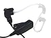 Two-Wire Surveillance Earpiece Mic for VERTEX VX-160 VX-180 VX-210 VX-210A VX-410 VX-420 VX-420A VX-231 VX-350 VX-351 VX-354
