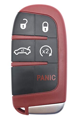 Carcasa para llave de coche Dodge Durango con entrada sin llave 5 botones