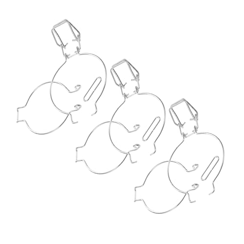 Bazeitflow Abrazaderas De Alambre Para Tarros De Cristal 3 Piezas 93 Mm Acero Inoxidable Junta De Cierre Hermético Para Frascos De Conserva Y Almacenamiento En Cocina