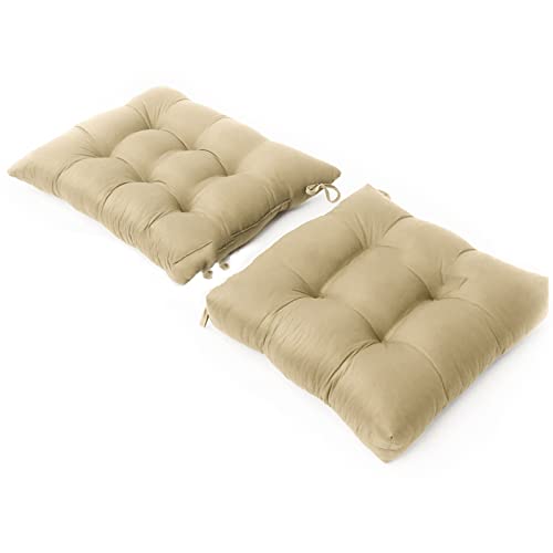 Coussins de chaise à bascule en bois d'intérieur ensemble de 2 pièces doux