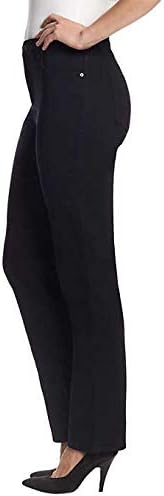 Gloria Vanderbilt Ladies Amanda Stretch Denim Jeans for Women, Tapered Womens Pants, Mom Jeans, Ladies Pants - Black 18 - Image 4