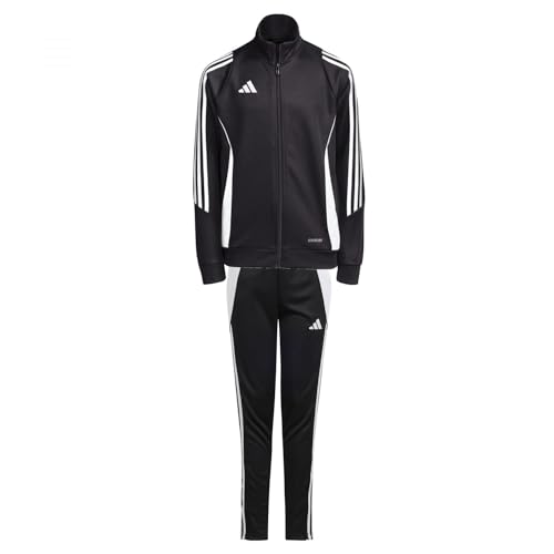 adidas Kinder Trainingsanzug Tiro 24 Black/White 152