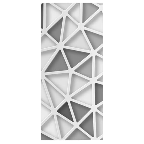 Autocollant de porte 3D étanche en PVC solide pour décoration longue durée