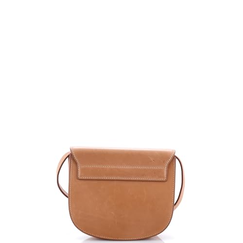 Saint Laurent, Pre-Loved Kaia Shoulder Bag Leather Small, Brown3