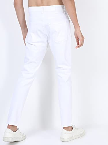 Image of KETCH Men's Tapered Fit Mid Rise Jeans (Stretchable)