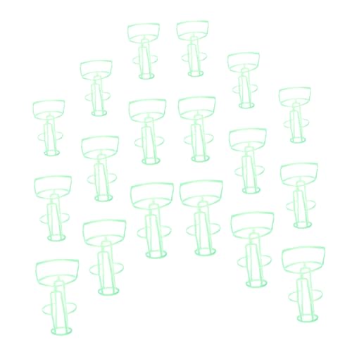 Healeved Wiederverwendbare Tropfflaschenabdeckung 30 Stück Flaschennetz Kunststoff-tropfflaschenhalter Für Krankenhausklinik