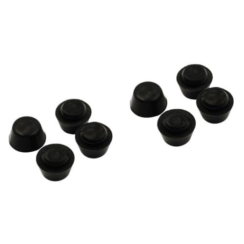 SOLUSTRE 8pcs Rubber Caps Feet Pads for Printer Protector Profile Compatible Printer Cap Use for Protectors for Workbenc