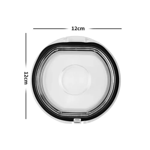 Vacuum Cleaner Dust Bin Base Lid, Dust Cup Cover Sealing Ring, Compatible for Dyson V7 V8, Replacement Spare Parts(1pcs)