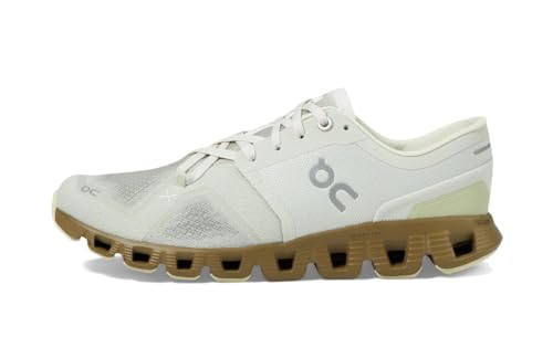 On Women's Cloud X 3 Running Shoes Sneakers (Aloe - Hunter, US Footwear Size System, Adult, Women, Numeric, Medium, 8)