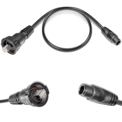 Replacement for 010-12531-01 Marine Network Cable for BlueNet Network Cable Small(Male) to Large(RJ45) Compatible with Garmin GC 200 GLS 10 GMR Fantom 256/254/124/126/54/56 Panoptix LiveScope