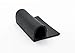 Herco P20 Extruded Black Neoprene Rubber P-Shaped Seal Gasket - 9/16