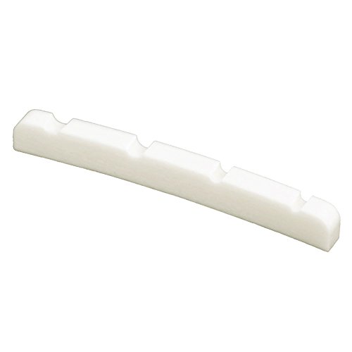 Greenten Bass Bone Nut 4 String Replacement (42 X 3.2 mm, Unbleached)