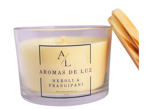 Vela Aromática Vegana de Coco, 100g, Copo de Vidro, Diversos Arom...