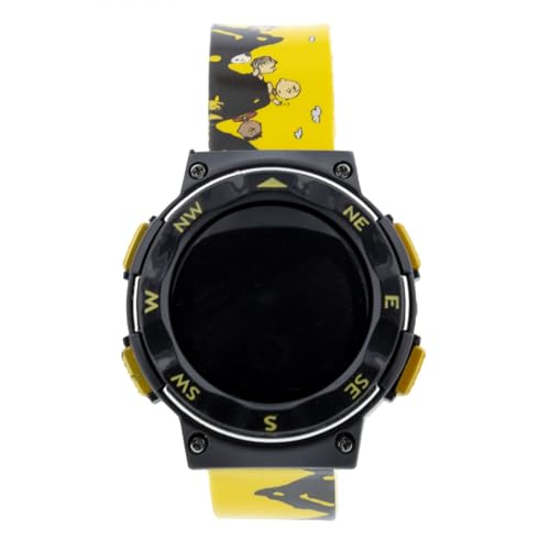 Accutime Peanuts Characters Kids Digital Watch with Charlie Brown Band