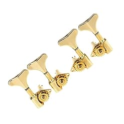 WeBert Guitare Cordes Tuning Pegs 2R2L Or 20:1 Ratio Basse Mécaniques Mécaniques Tuning Pegs Clés Ensemble for Guitare Basse Électrique Tuner - Les Beatles, Paul McCartney, John Lennon, RIngo Starr, George Harrison