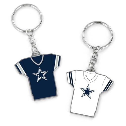 Aminco NFL Dallas Cowboys Home/Away Reversible Jersey Keychain