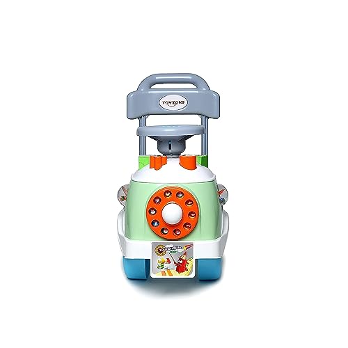 Image of Toyzone Rider Car| Ride-on Baby Car |Toy Car|Push Car | Swing Car |Kids Power Wheel Ride on Car for Children /Kids |Toy Baby Car Suitable for Boys & Girls Multicolor (Educational Rider) (Pack of 2)