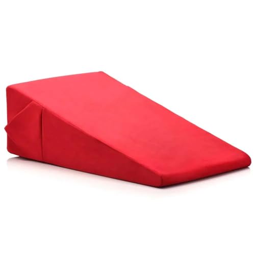 Bedroom Bliss Coussin d'amour XL pour débutants, hommes, femmes et couples. Idéal pour le positionnement sexuel et la pénétration profonde. Mousse de soutien haute densité. Housses résistantes à l'eau