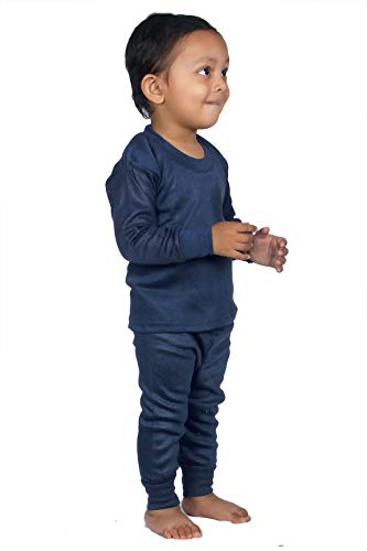 Image of UZARUS Kids Thermal Top and Pyjama Set for Winters (Pack of 3)