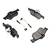 Front and Rear Brake Pads - Disc Brake Pad Set Replacement for Mercedes-Benz GL450 2009 4.7L V8, for Mercedes-Benz G65 AMG 2017 6.0L V12