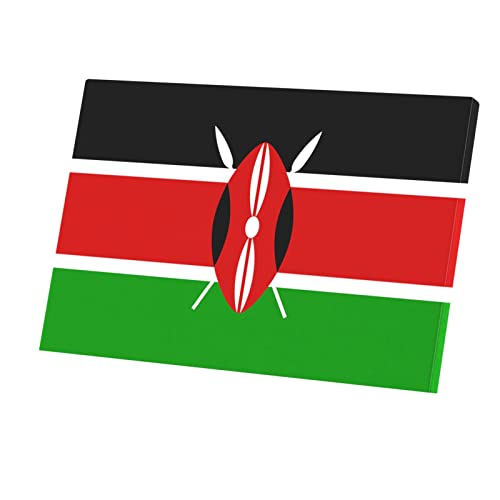 Toile football Kenya pour la décoration murale d'un salon de supporter