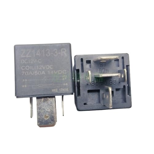 Relé automoción 12V 80A 5 pines interruptor eléctrico coche moto camión