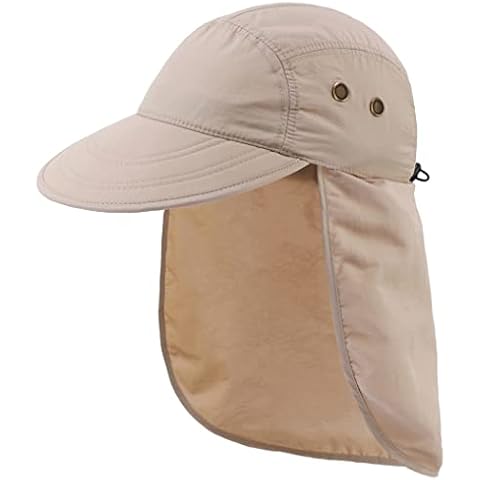 Connectyle Mens UV Protection Safari Cap Cover