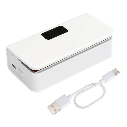 Sellador de Bolsas Recargable USB C Selladora Térmica 2 en 1 con Cortador 6 Niveles Pantalla Digital Termoselladora de Bolsas Magnética para Snacks y Bolsas de Plástico