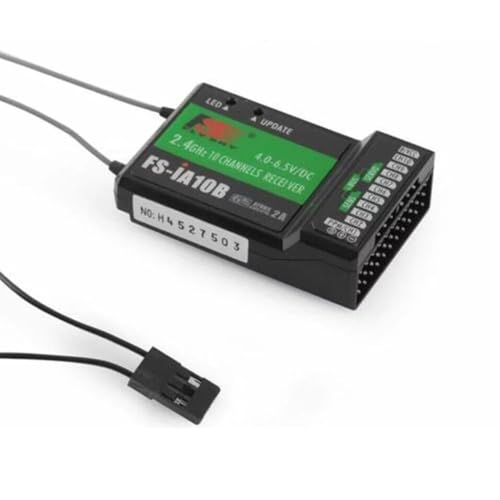 Flysky FS-iA10B Receiver - 10CH RC 2.4GHz AFHDS2A for FS-i6, FS-i6X, FS-i10 RC