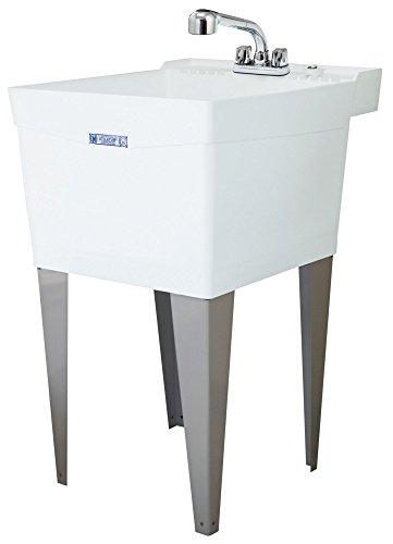 E.L. Mustee 19CF 20x24 Combo Laun Tub White product thumbnail 2