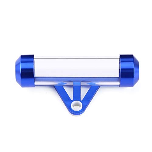 Uadme Porte Vignette Assurance Moto Tube, Support Assurance Trottinette Etanche Facile à Installer, Accessoire Moto Scooter Quad (Bleu)