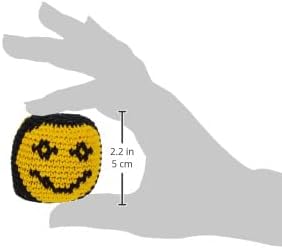 World Footbag Faces Footbag, 3 Pack