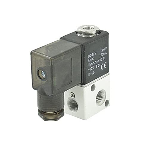 Válvula de control neumática 3V1-06 normalmente cerrada de 1/8 de pulgada y 220V 3