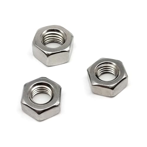 Écrou hexagonal M6 résistant eau de mer en inox A4 DIN934 lot de 10 - 3