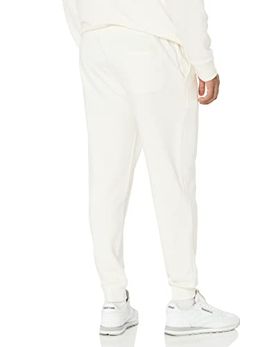 Amazon Essentials Men's Lightweight French Terry Jogger Pant (Available In Big & Tall), Eggshell White, Medium #TOP5