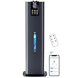 Smart Humidifiers Large Room Bedroom Home, 2.11Gal(8L) Quiet Top Fill Cool Mist Humidifier, Smart App & Remote Control, 3 Speed Humidifier with 360° Nozzle, Humidity Setting for Baby Office(Blue)