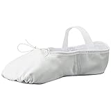 Capezio womens Capezio Daisy Shoe Ballet Flat, White, 8.5 US