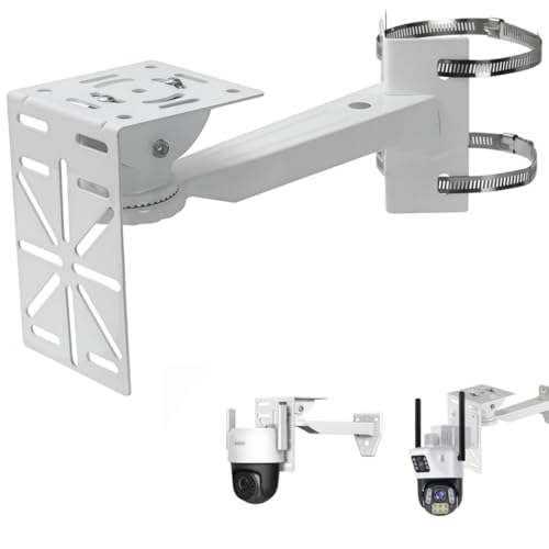 Support d'angle Polyvalent pour Caméra Extérieure, Support Mural, pour Une Surveillance Efficace en Extérieur