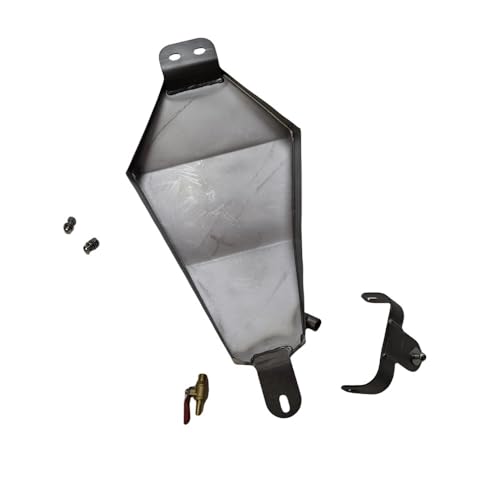 Réservoir carburant moto essence huile gaz 7l argent pour Dragstar