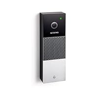 Netatmo Campanello Intelligente Con Videocamera, Installazione L'Attuale Suoneria Cablata,...